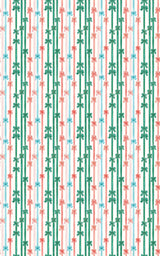 Foil Ribbon Strokes - London Penny Gift Wrap