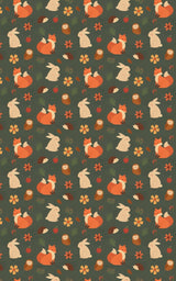 Forest Friends Gathering - London Penny Gift Wrap