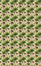 Foxhound Forest - London Penny Gift Wrap