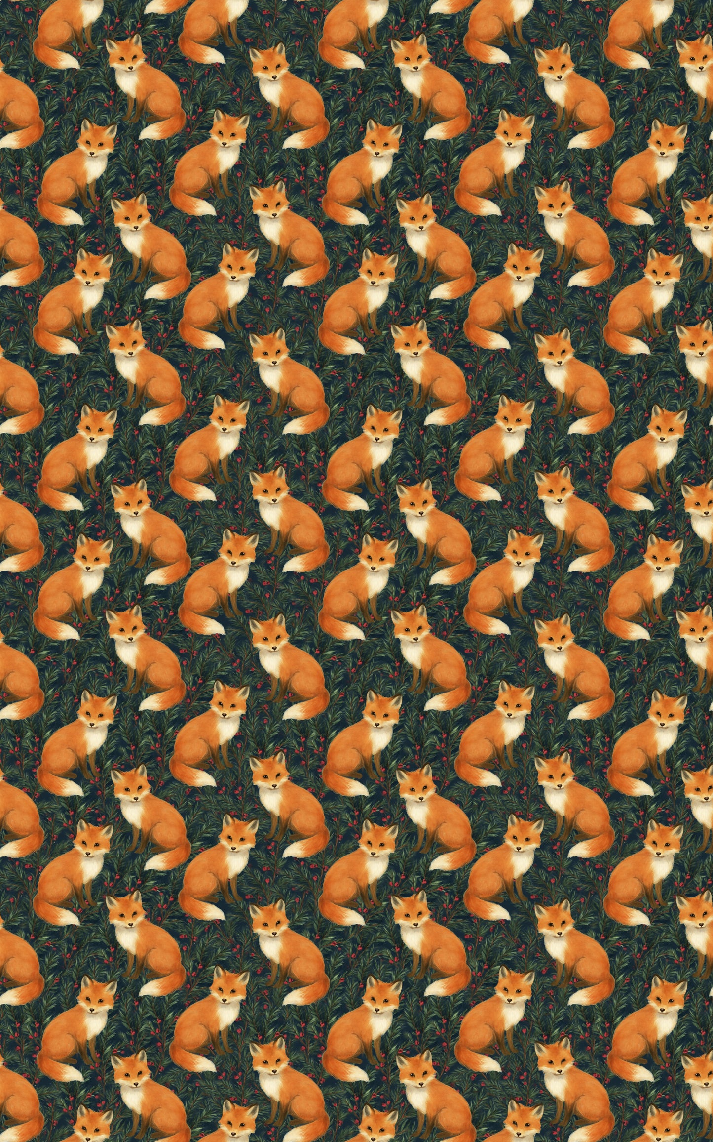 Fox in the Pines