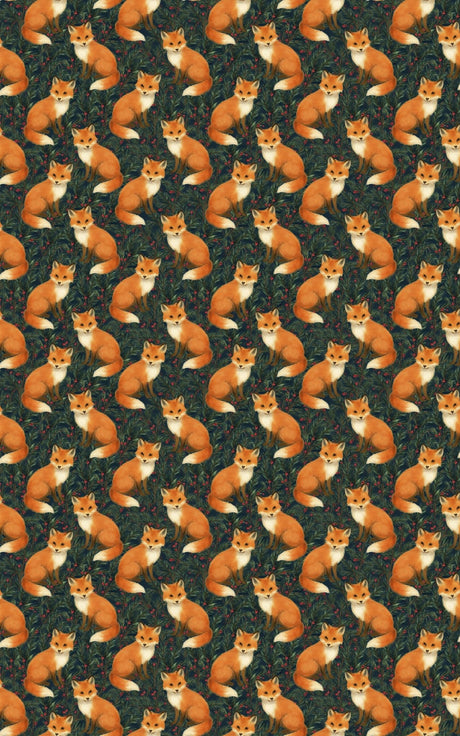 Fox in the Pines - London Penny Gift Wrap