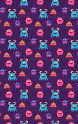 Friendly Monster Parade - London Penny Gift Wrap