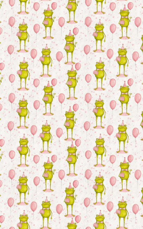 Froggy Festivities - London Penny Gift Wrap