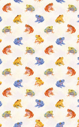 Frogs in Bloom - London Penny Gift Wrap