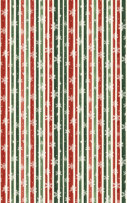 Frosted Holiday Stripes