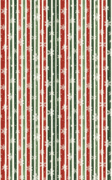 Frosted Holiday Stripes - London Penny Gift Wrap