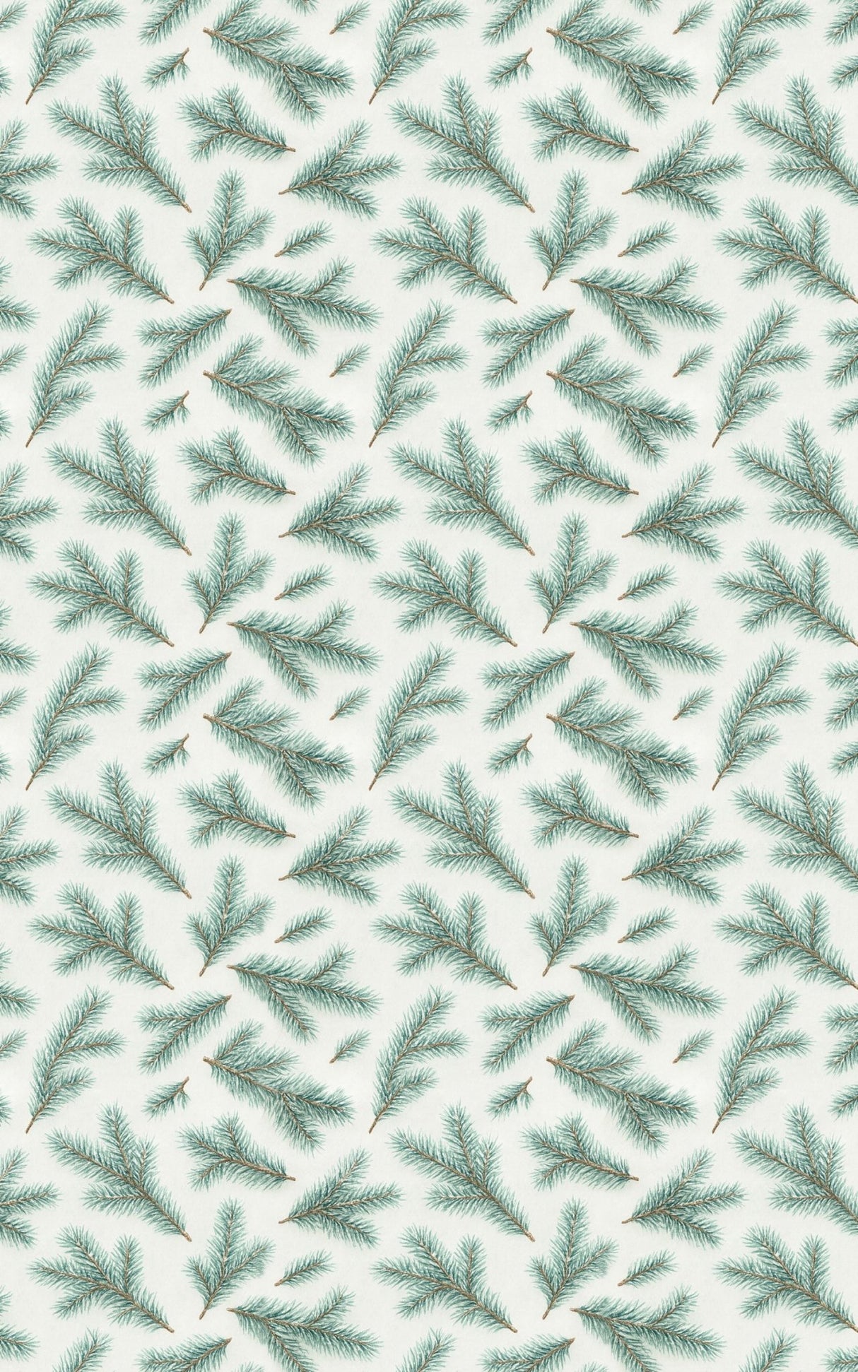 Frosted Fir - London Penny Gift Wrap