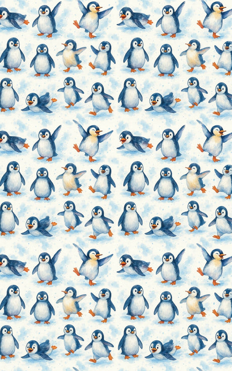 Frosty Frolics - London Penny Gift Wrap
