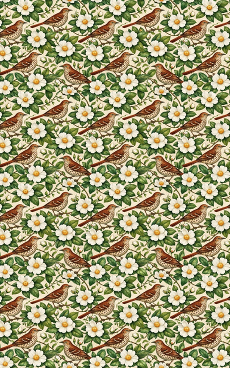 Georgia Flora & Fauna - London Penny Gift Wrap