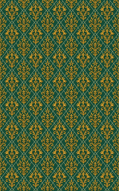 Gilded Garden Gates - London Penny Gift Wrap
