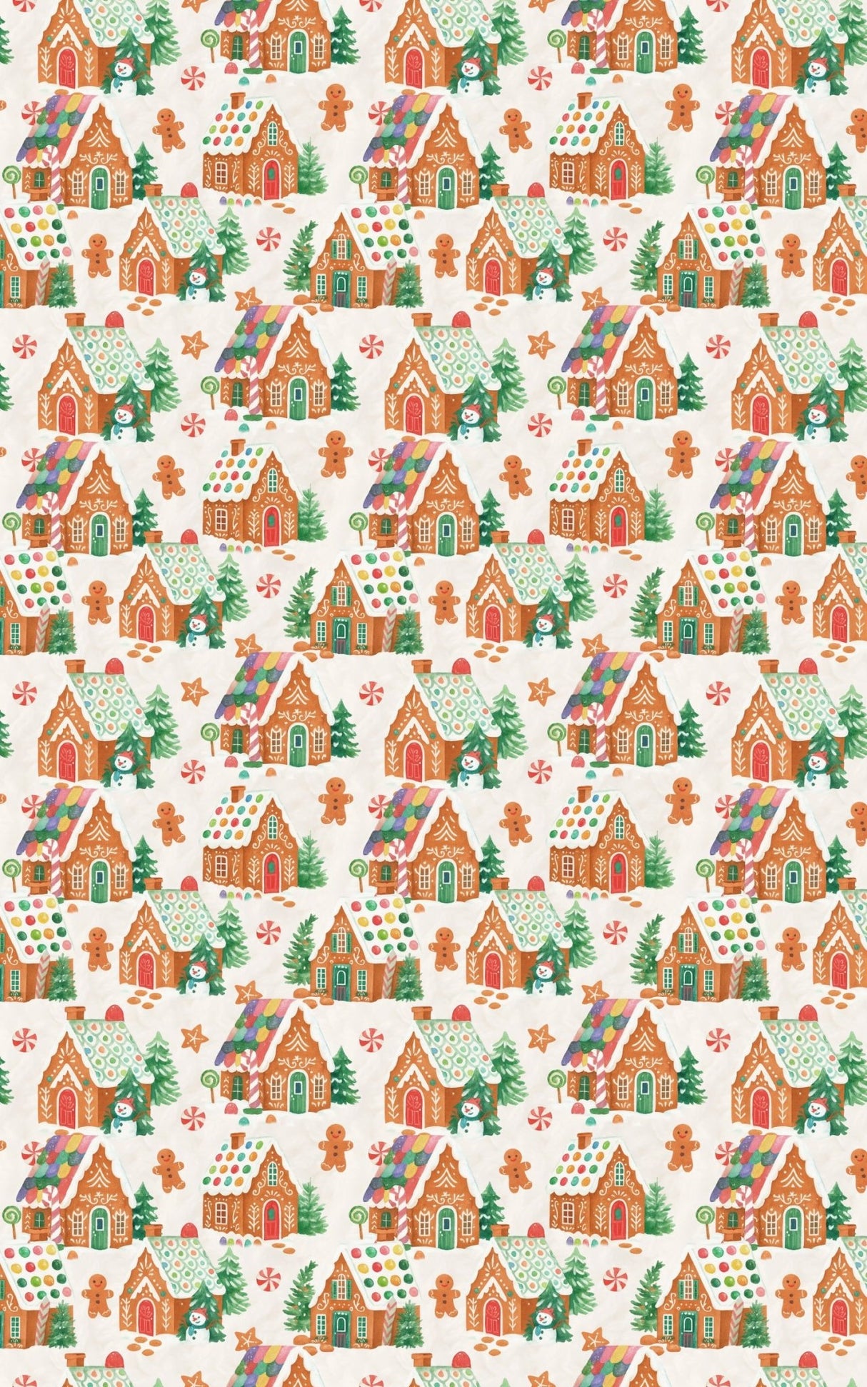 Gingerbread Lane Holiday - London Penny Gift Wrap