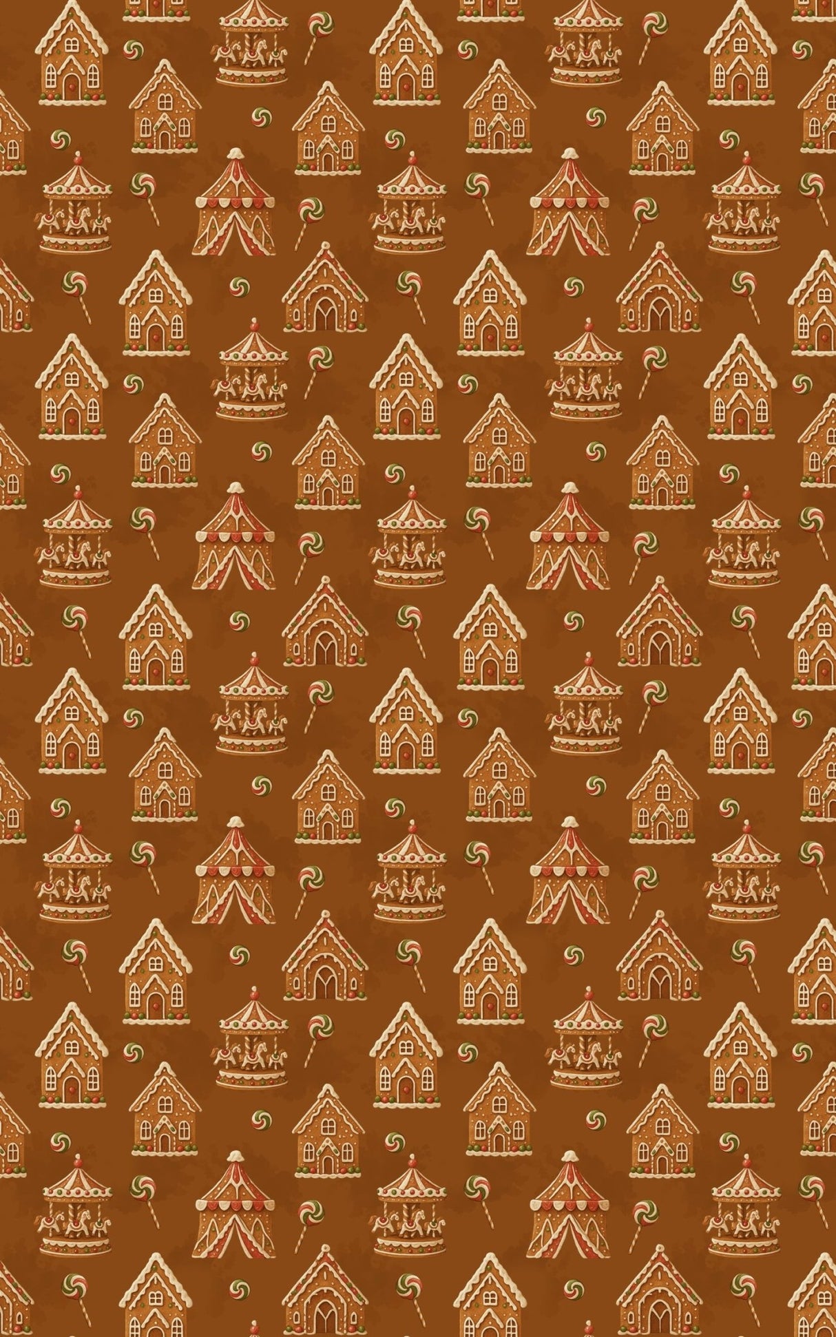 Gingerbread Fair - London Penny Gift Wrap