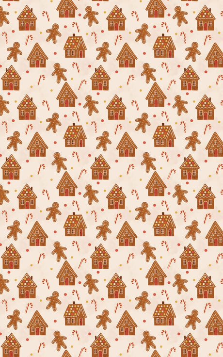 Gingerbread Lane - London Penny Gift Wrap