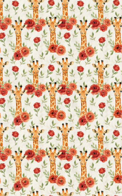 Giraffe Garden Whimsy