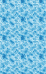 Glacial Blue Abstract - London Penny Gift Wrap