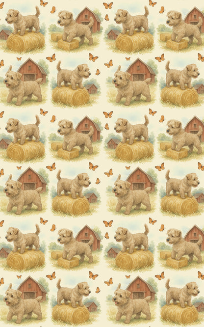 Playful  Terrier Companions