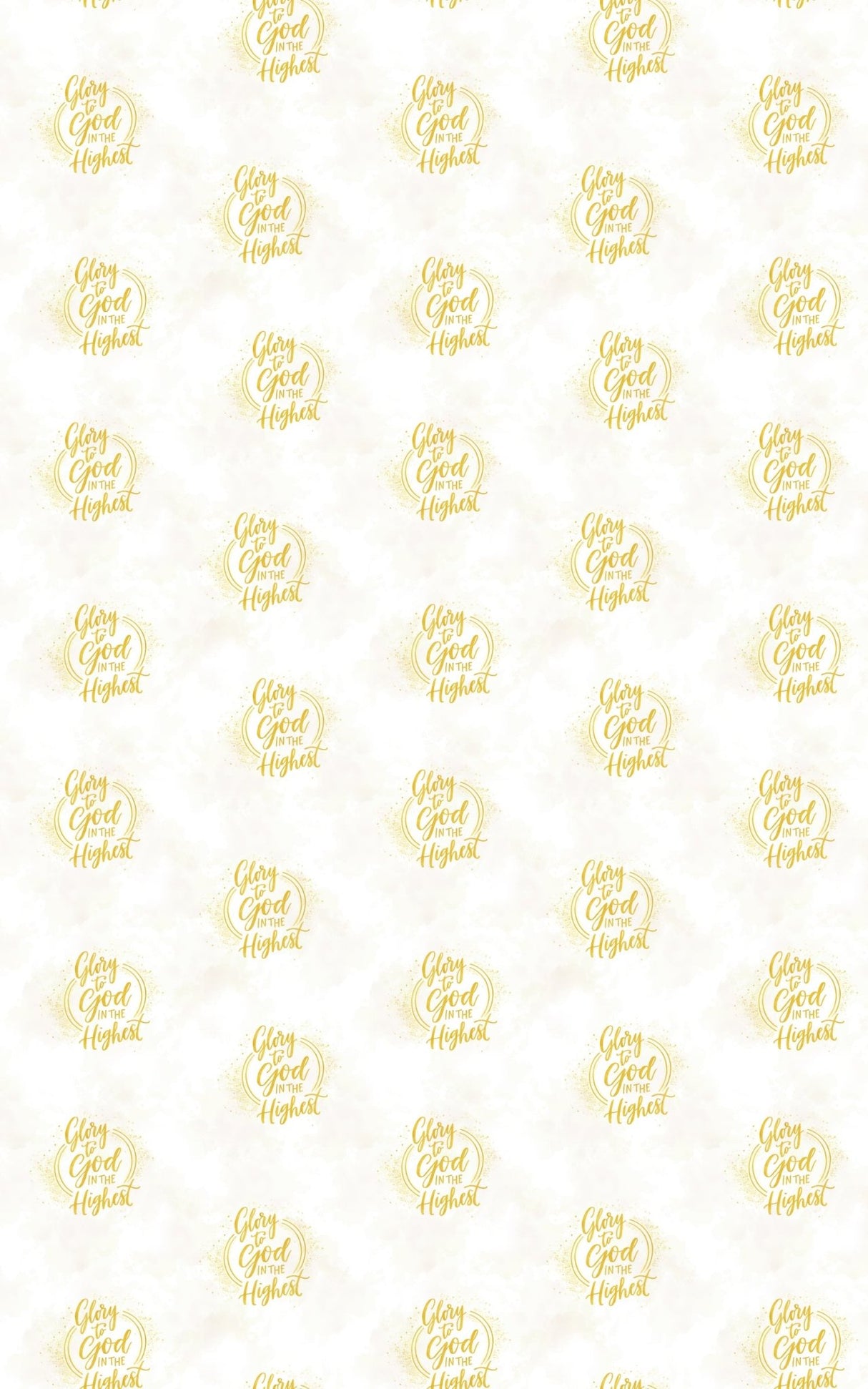 Glory to God - London Penny Gift Wrap
