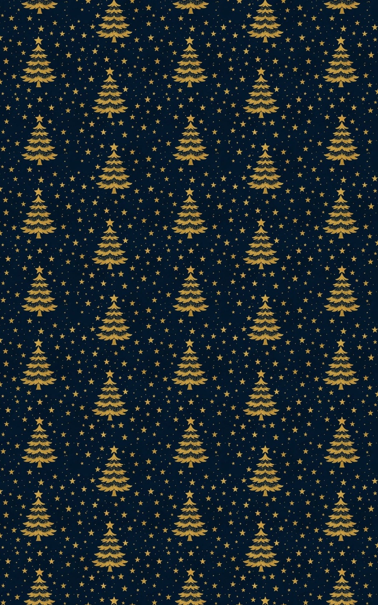 Gold Spruce Forest - London Penny Gift Wrap