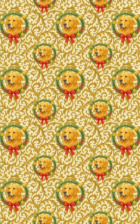 Golden Garland - London Penny Gift Wrap