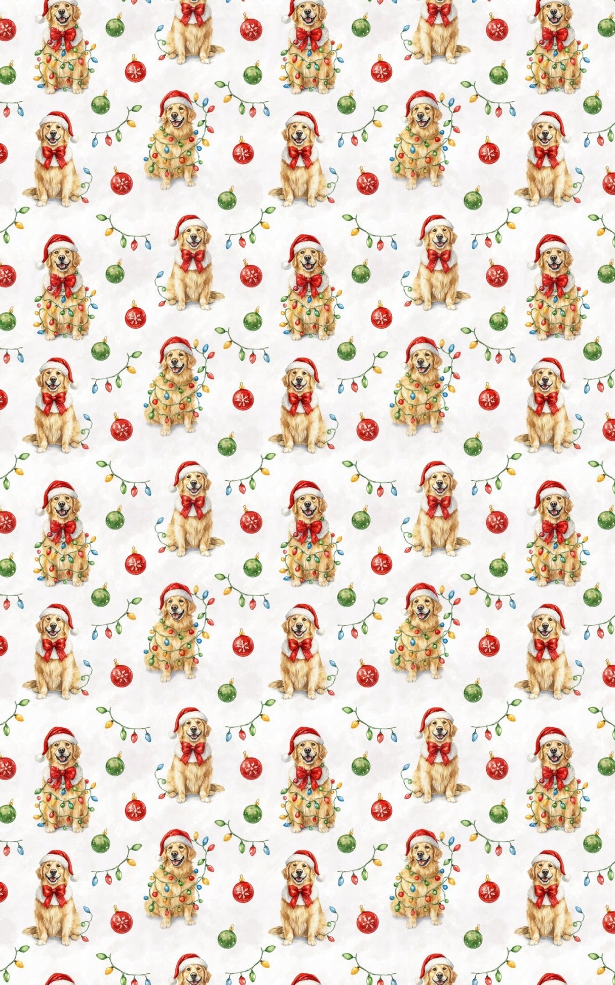 Twinkling Golden Pup - London Penny Gift Wrap