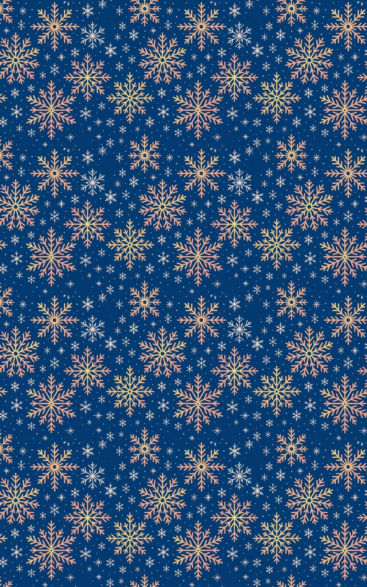 Gradient Snowburst - London Penny Gift Wrap