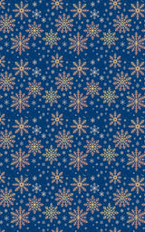 Gradient Snowburst - London Penny Gift Wrap