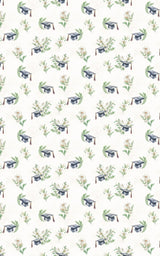 Caps & Blooms - London Penny Gift Wrap