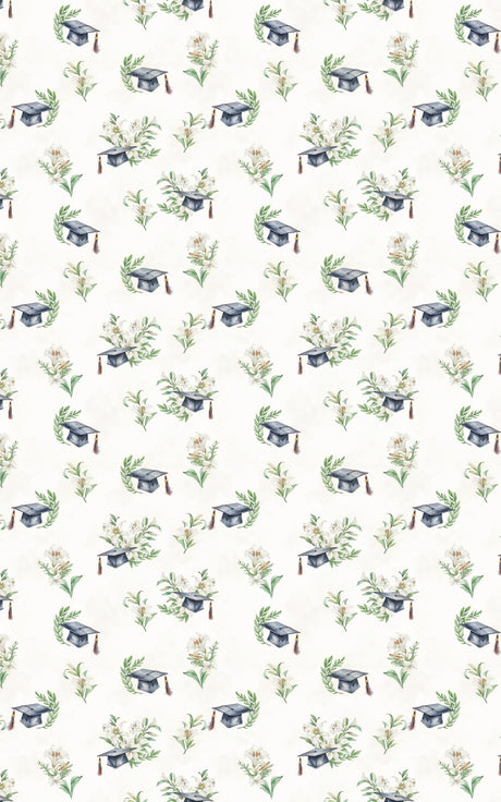 Caps & Blooms - London Penny Gift Wrap