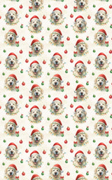 Golden Glow Christmas - London Penny Gift Wrap