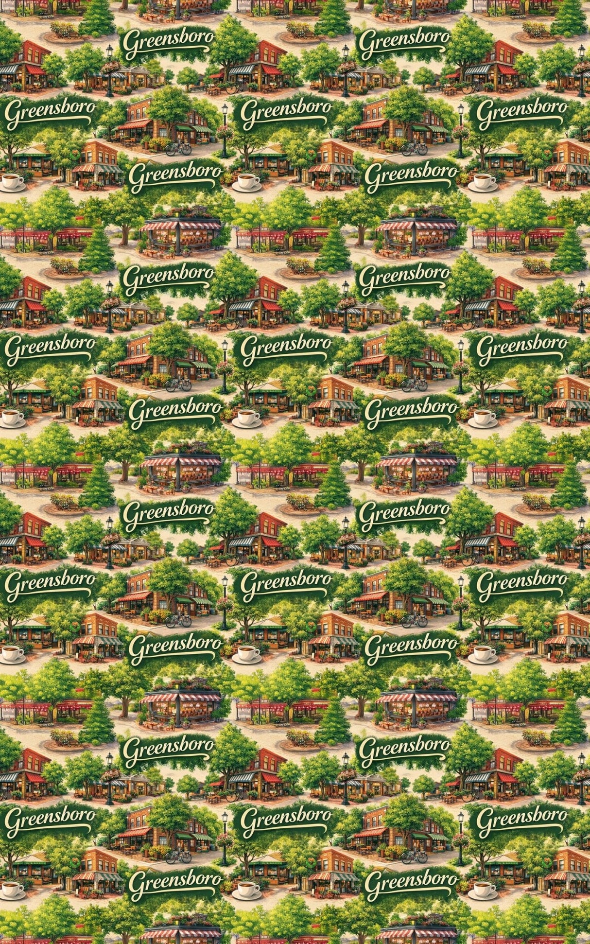 Greensboro Southern Classic - London Penny Gift Wrap