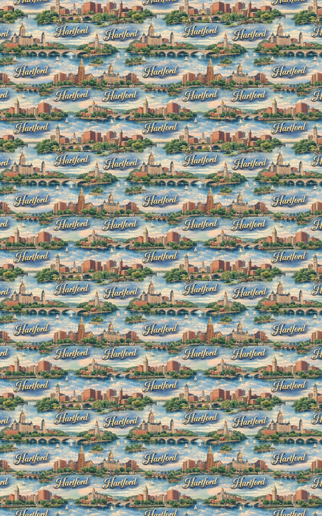 Hartford Insurance Era Glow - London Penny Gift Wrap