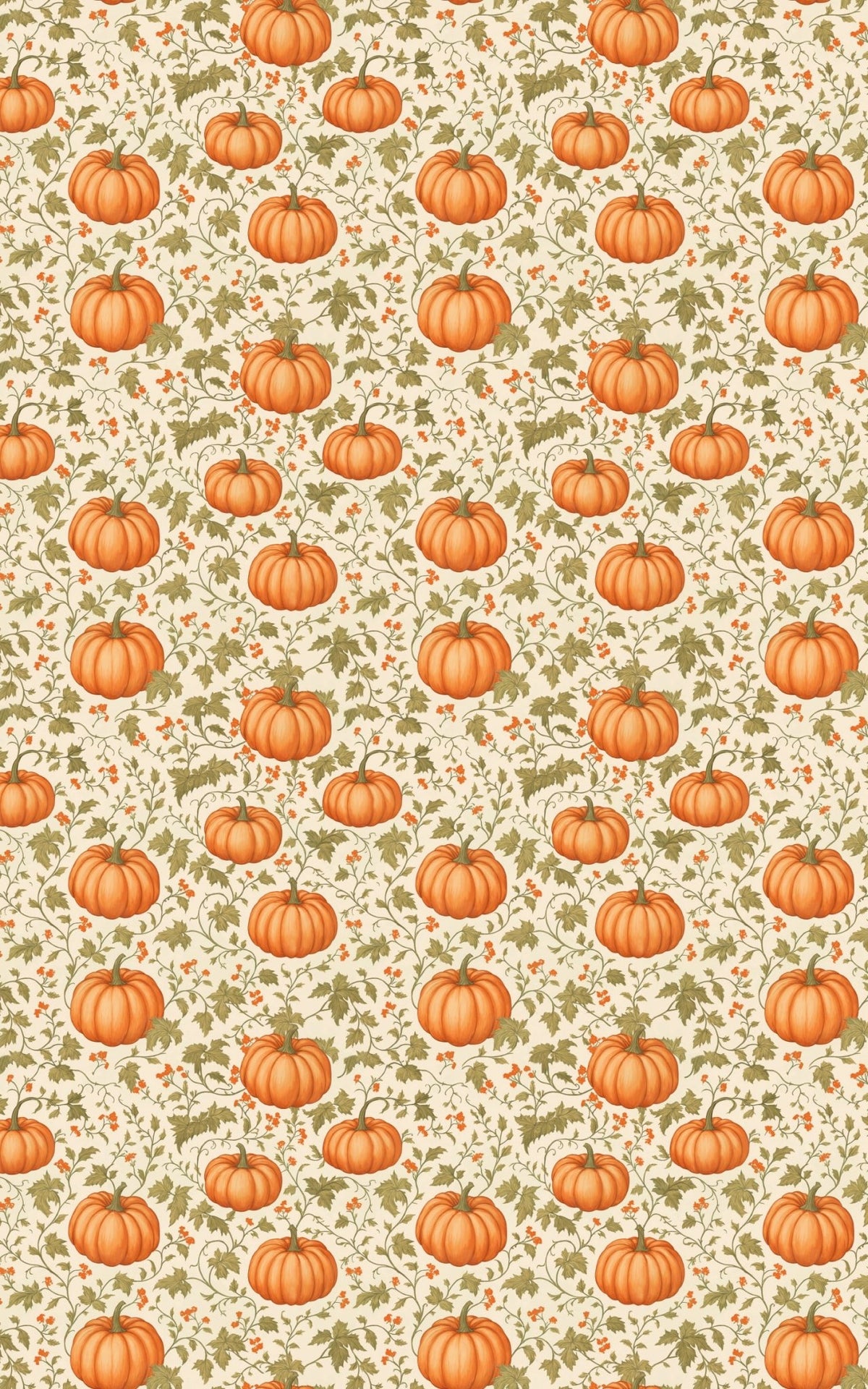 Harvest Pumpkins - London Penny Gift Wrap