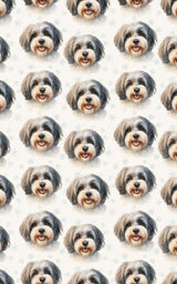 Tinsel Curls and Cozy Whirls - London Penny Gift Wrap