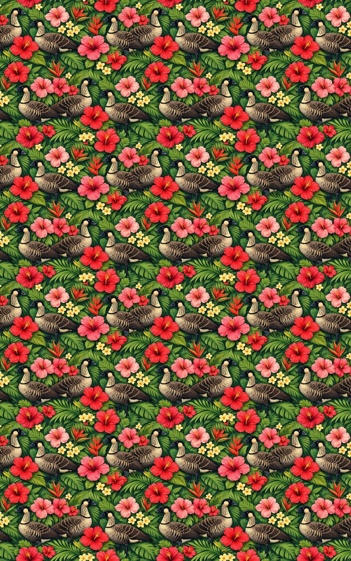 Hawaii Flora & Fauna - London Penny Gift Wrap
