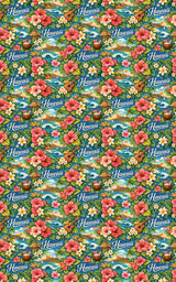 Hawaii Island Aloha - London Penny Gift Wrap
