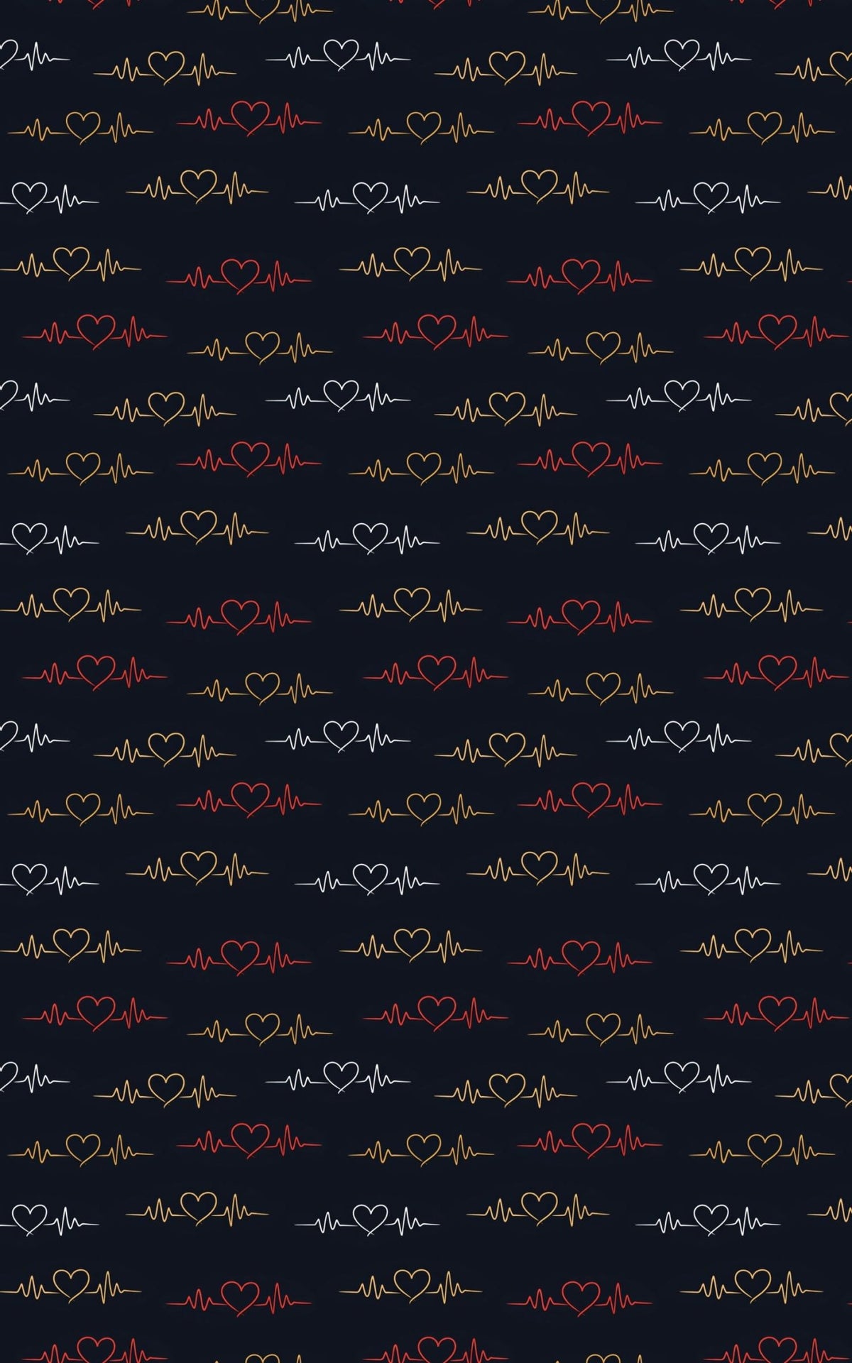 Heartbeat Line Art - London Penny Gift Wrap