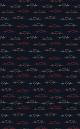 Heartbeat Line Art - London Penny Gift Wrap