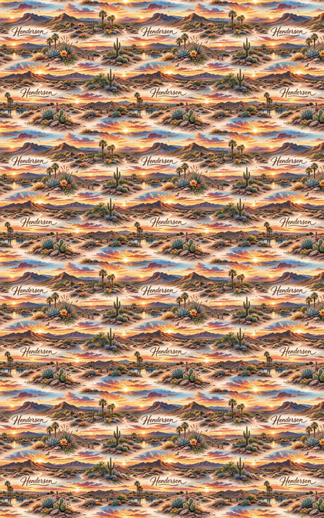 Henderson Desert Horizon - London Penny Gift Wrap