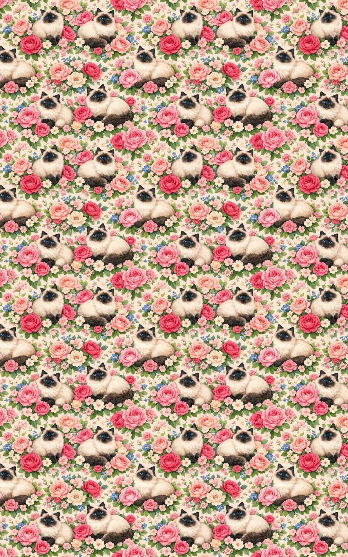 Himalayan Rose Garden - London Penny Gift Wrap