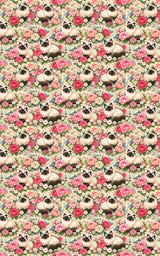 Himalayan Rose Garden - London Penny Gift Wrap