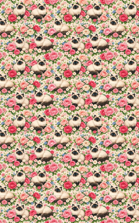 Himalayan Rose Garden - London Penny Gift Wrap
