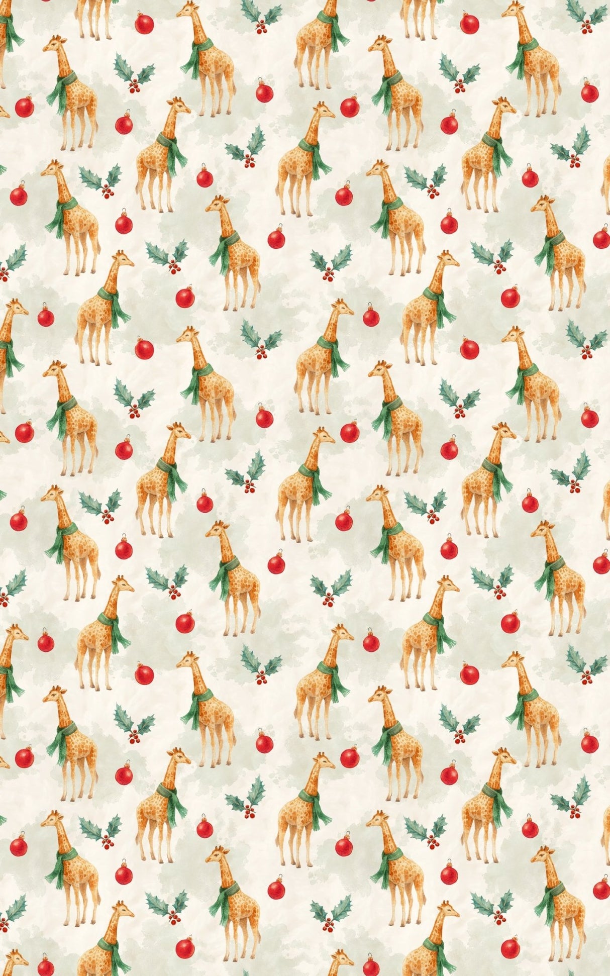 Holiday Safari Splendor - London Penny Gift Wrap