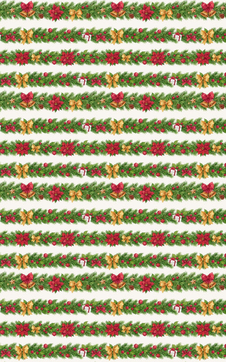 Golden Cheer Garland - London Penny Gift Wrap