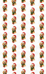 Golden Cheer Hounds - London Penny Gift Wrap