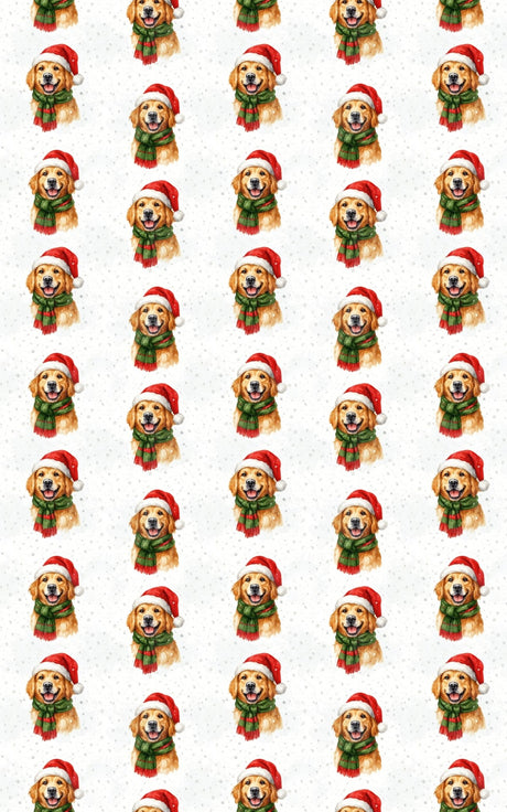 Golden Cheer Hounds - London Penny Gift Wrap