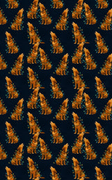 Holiday Howl Harmony - London Penny Gift Wrap