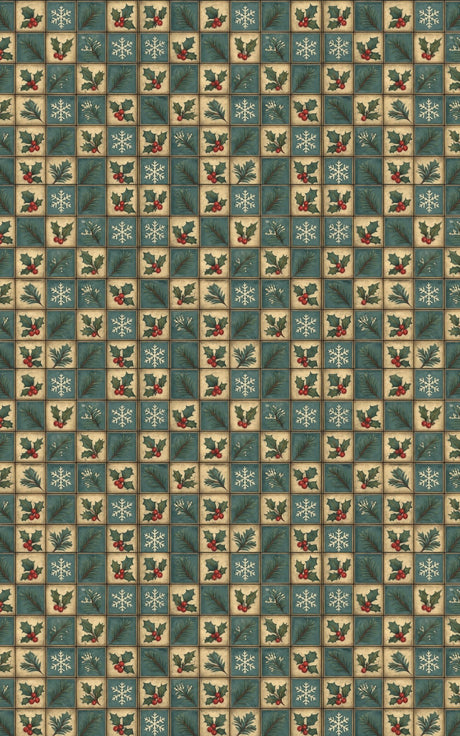 Holiday Mosaic - London Penny Gift Wrap