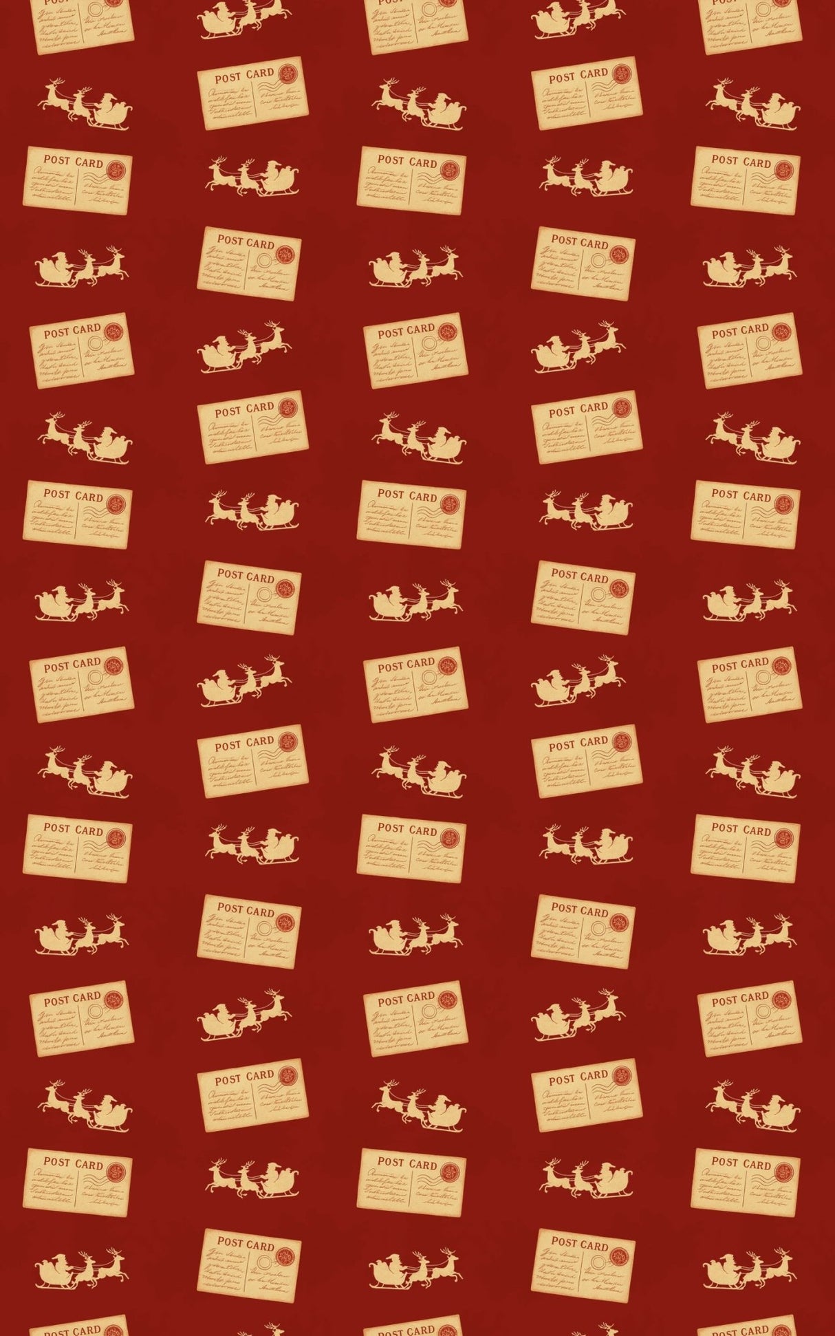 Holiday Postcard - London Penny Gift Wrap