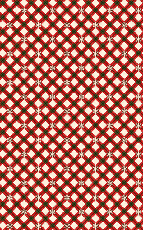 Holly Jolly Plaid - London Penny Gift Wrap
