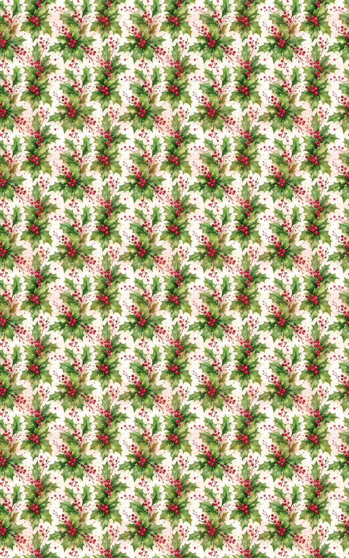 Merry & Bright Boughs - London Penny Gift Wrap